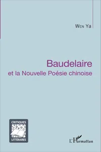 Baudelaire et la Nouvelle Poésie chinoise_cover