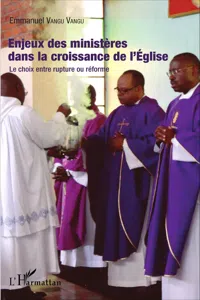 Enjeux des ministères dans la croissance de l'Eglise_cover