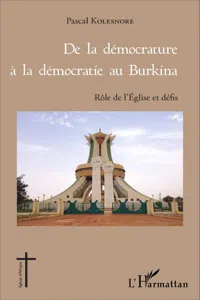 De la démocrature à la démocratie au Burkina_cover