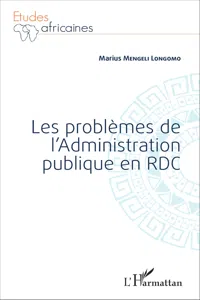Les problèmes de l'Administration publique en RDC_cover