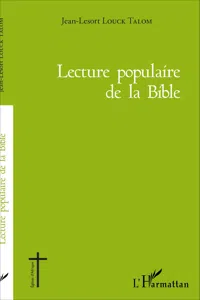 Lecture populaire de la Bible_cover