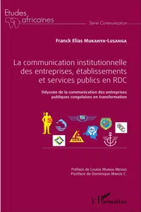 La communication institutionnelle des entreprises, établissements et services publics en RDC_cover