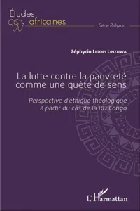 La lutte contre la pauvreté comme une quête de sens_cover