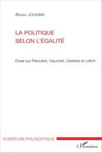 La politique selon l'égalité_cover