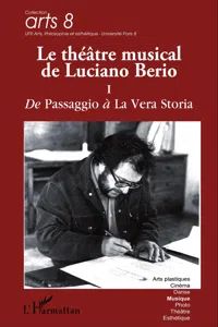 Le théâtre musical de Luciano Berio_cover