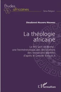 La théologie africaine_cover