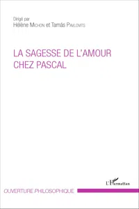 La sagesse de l'amour chez Pascal_cover