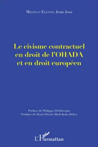 Le civisme contractuel en droit de l'OHADA et en droit européen_cover