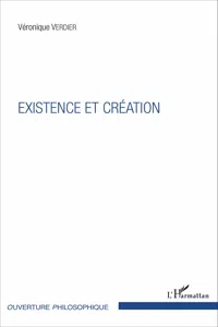 EXISTENCE ET CRÉATION_cover