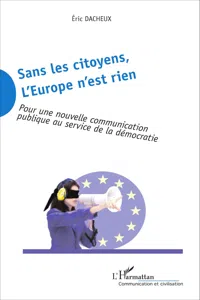 Sans les citoyens, l'Europe n'est rien_cover