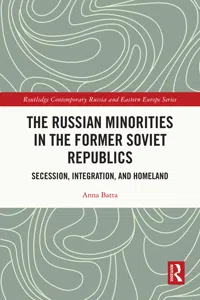 The Russian Minorities in the Former Soviet Republics_cover
