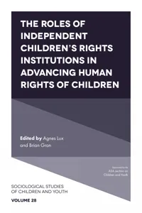 The Roles of Independent Children's Rights Institutions in Advancing Human Rights of Children_cover