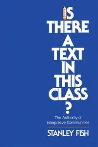 Is There a Text in This Class?