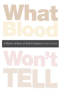 What Blood Won't Tell_cover