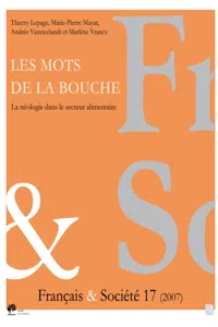 Langue française, allophonie et défis sociaux_cover