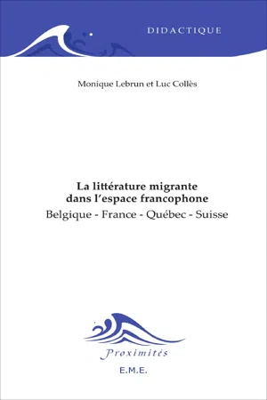 La littérature migrante dans l'espace francophone