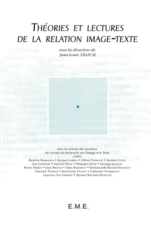 Théories et lectures de la relation image-texte