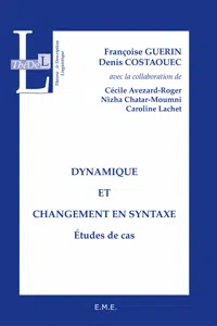 Dynamique et changement en syntaxe_cover