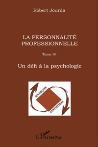 La personnalité professionnelle_cover