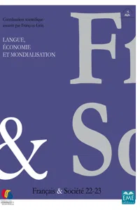 Langue, Economie et Mondialisation_cover