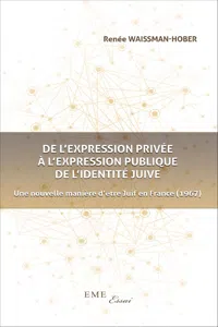 De l'expression privée à l'expression publique de l'identité juive_cover