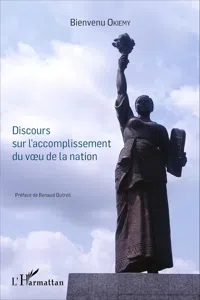 Discours sur l'accomplissement du voeu de la nation_cover