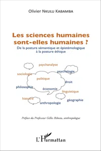 Les sciences humaines sont-elles humaines ?_cover