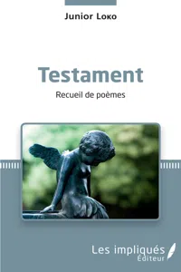 Testament. Recueil de poèmes_cover