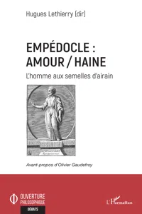 Empédocle : amour/haine_cover