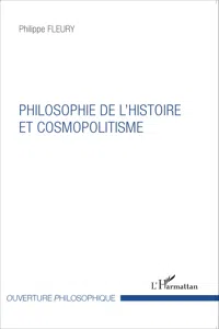 Philosophie de l'histoire et cosmopolitisme_cover