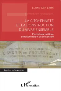 La citoyenneté et la construction du vivre-ensemble_cover