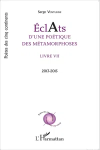 Éclats d'une poétique des métamorphoses_cover