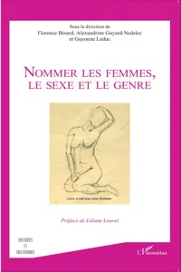 Nommer les femmes, le sexe et le genre_cover