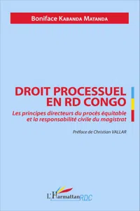 Droit processuel en RD Congo_cover