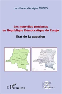 Les nouvelles provinces en République Démocratique du Congo_cover