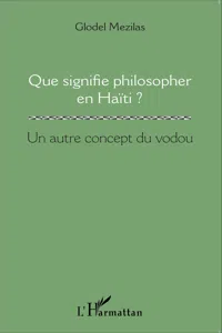 Que signifie philosopher en Haïti ?_cover