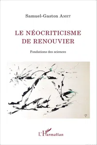 Le néocriticisme de Renouvier_cover