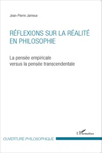 Réflexions sur la réalité en philosophie_cover