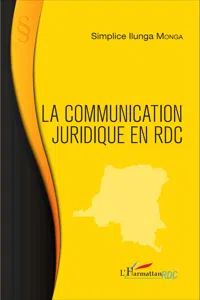 La communication juridique en RDC_cover