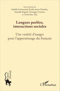 Langues parlées, interactions sociales_cover