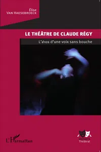 Le théâtre de Claude Régy_cover