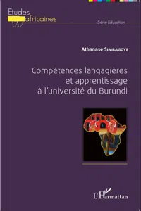 Compétences langagières et apprentissage à l'université du Burundi_cover