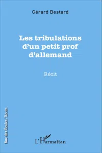 Les tribulations d'un petit prof d'allemand_cover