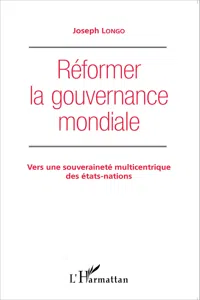 Réformer la gouvernance mondiale_cover