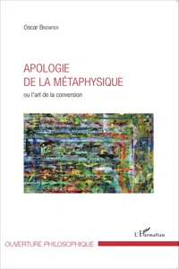 Apologie de la métaphysique_cover