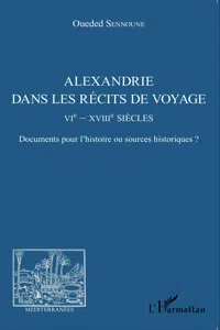 Alexandrie dans les récits de voyage_cover