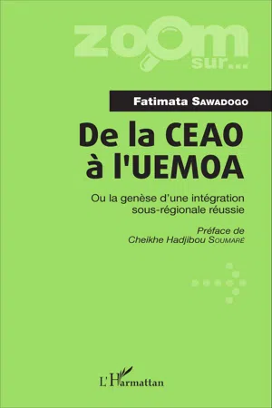 De la CEAO à l'UEMOA