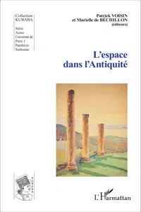 L'espace dans l'Antiquité_cover