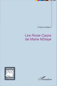 Lire Rosie Carpe de Marie NDiaye_cover