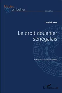 Le droit douanier sénégalais_cover